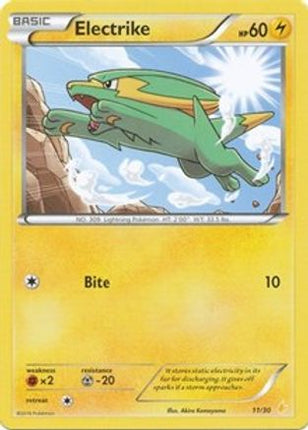 Electrike 11- XY Trainer Kit Pikachu Libre & Suicune