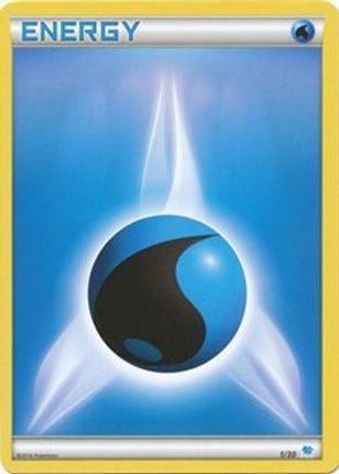 Water Energy 2- XY Trainer Kit Pikachu Libre & Suicune