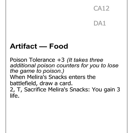 Melira's Snacks [Unknown Event]