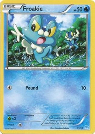 Froakie 23- XY Trainer Kit Pikachu Libre & Suicune
