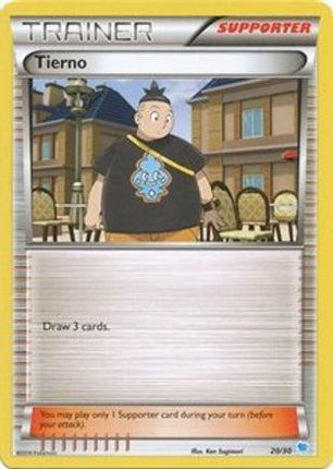 Tierno ( Suicune Deck) 20- XY Trainer Kit Pikachu Libre & Suicune