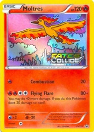 Moltres (XY127) (Staff) [XY: Black Star Promos]
