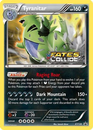 Tyranitar (Prerelease) - null/null [XY Promos] Holofoil