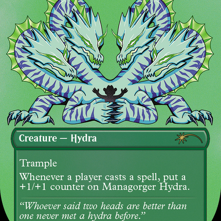 Managorger Hydra (Borderless) [Secret Lair Drop]