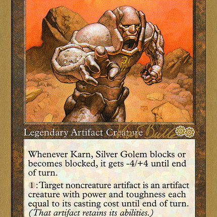 Karn, Silver Golem [World Championship Decks 1999]