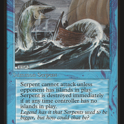 Sea Serpent [Limited Edition Beta]