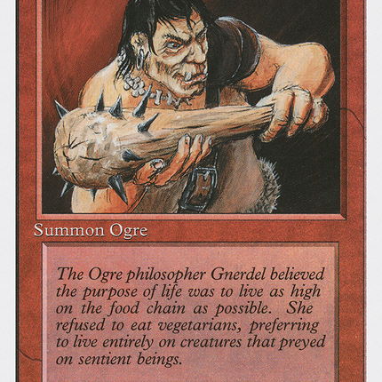 Gray Ogre [Fourth Edition]
