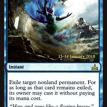 Release to the Wind [Rivals of Ixalan Promos] Prerelease Foil