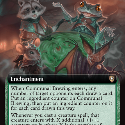 Communal Brewing [Bloomburrow Commander] Foil