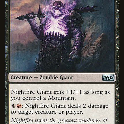 Nightfire Giant [Magic 2015]