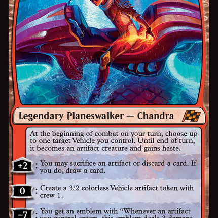 Chandra, Spark Hunter [Aetherdrift] Foil