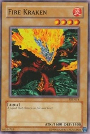 Fire Kraken (Common / Short Print) [SRL-014] Spell Ruler Unlimited