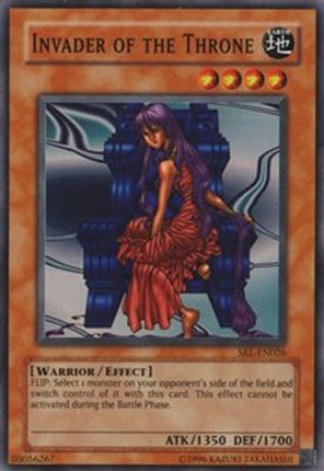 Invader of the Throne (Super Rare) [SRL-026] Spell Ruler Unlimited