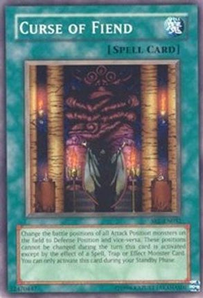Curse of Fiend (Common / Short Print) [SRL-032] Spell Ruler Unlimited