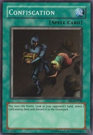Confiscation (Super Rare) [SRL-038] Spell Ruler Unlimited