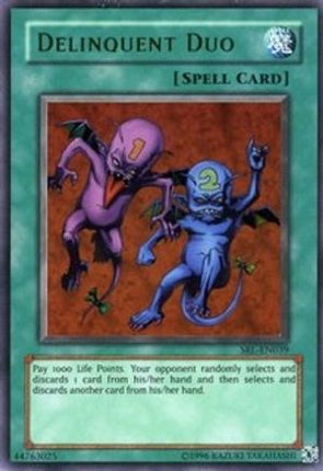 Delinquent Duo (Ultra Rare) [SRL-039] Spell Ruler Unlimited