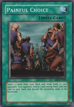 Painful Choice (Super Rare) [SRL-049] Spell Ruler Unlimited