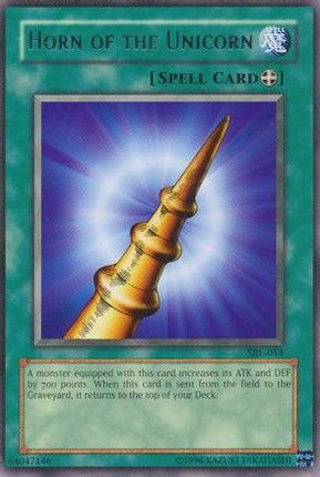 Horn of the Unicorn (Rare) [SRL-054] Spell Ruler Unlimited
