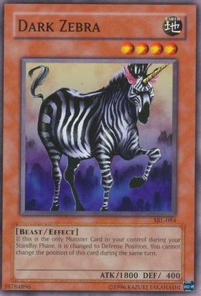 Dark Zebra (Common / Short Print) [SRL-084] Spell Ruler Unlimited