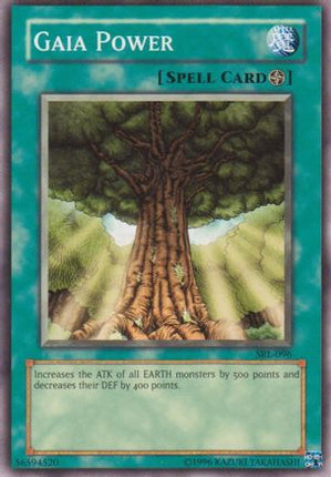 Gaia Power (Common / Short Print) [SRL-096] Spell Ruler Unlimited