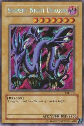 Serpent Night Dragon (Secret Rare) [SRL-103] Spell Ruler Unlimited