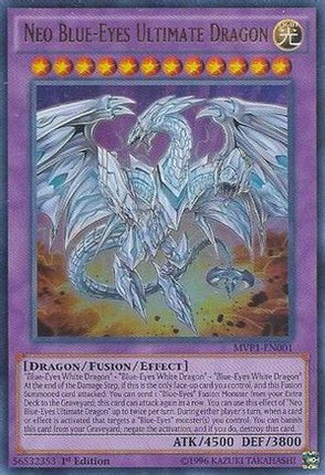 Neo Blue-Eyes Ultimate Dragon (Ultra Rare) [MVP1-EN001] 1st Edition
