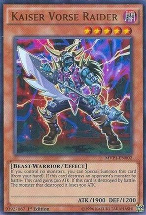 Kaiser Vorse Raider (Ultra Rare) [MVP1-EN002] 1st Edition