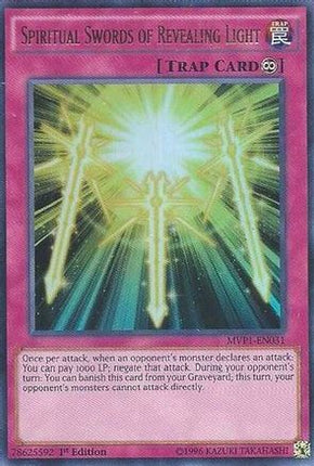 Spiritual Swords of Revealing Light (Ultra Rare) [MVP1-EN031] Unlimited