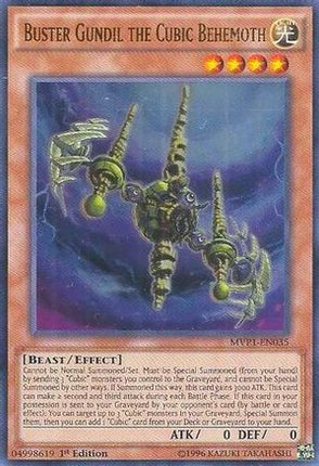 Buster Gundil the Cubic Behemoth (Ultra Rare) [MVP1-EN035] 1st Edition