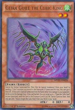 Geira Guile the Cubic King (Ultra Rare) [MVP1-EN036] 1st Edition