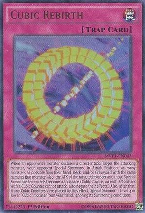 Cubic Rebirth (Ultra Rare) [MVP1-EN043] 1st Edition