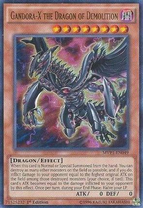 Gandora-X the Dragon of Demolition (Ultra Rare) [MVP1-EN049] 1st Edition