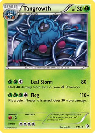 Tangrowth - 2/114 [XY - Steam Siege]