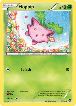Hoppip - 3/114 [XY - Steam Siege]