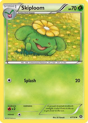 Skiploom - 4/114 [XY - Steam Siege] Reverse Holofoil