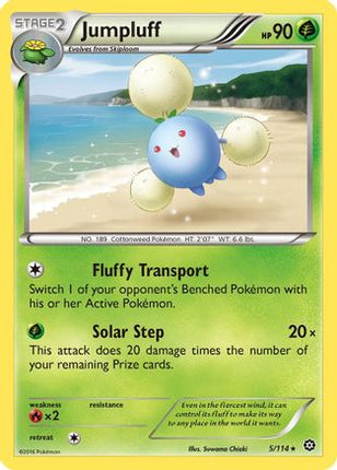 Jumpluff - 5/114 [XY - Steam Siege] Reverse Holofoil