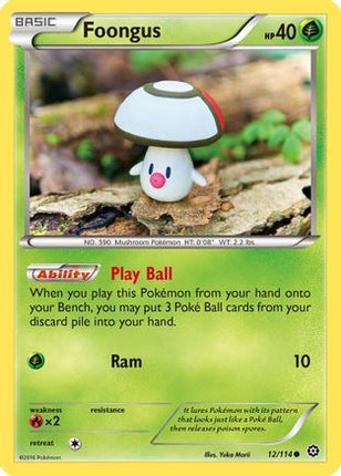 Foongus - 12/114 [XY - Steam Siege]