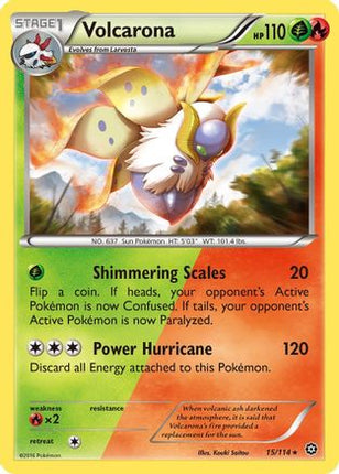 Volcarona - 15/114 [XY - Steam Siege]