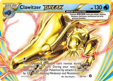Clawitzer BREAK - 35/114 [XY - Steam Siege] Holofoil