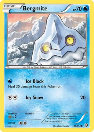 Bergmite - 36/114 [XY - Steam Siege] Reverse Holofoil