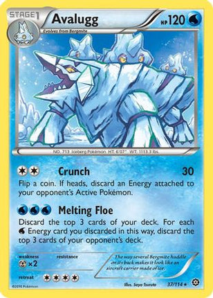 Avalugg - 37/114 [XY - Steam Siege]