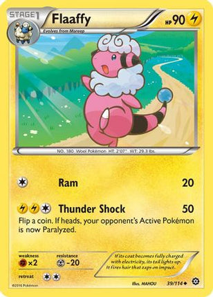 Flaaffy - 39/114 [XY - Steam Siege]