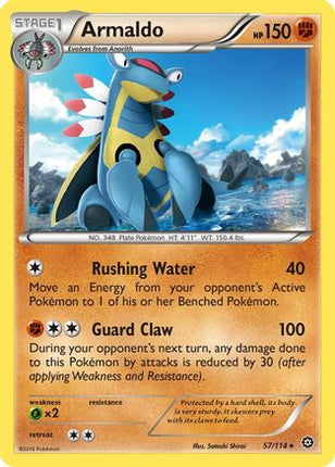 Armaldo - 57/114 [XY - Steam Siege] Reverse Holofoil