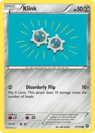 Klink - 71/114 [XY - Steam Siege]