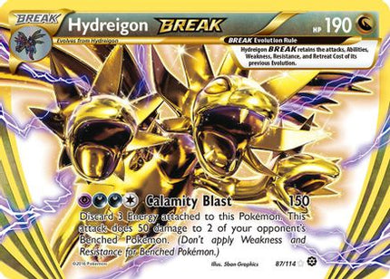 Hydreigon BREAK - 87/114 [XY - Steam Siege] Holofoil