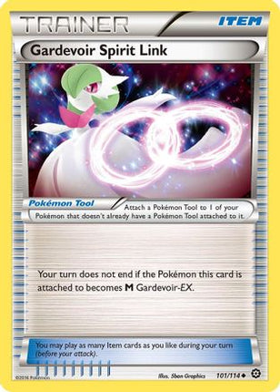 Gardevoir Spirit Link - 101/114 [XY - Steam Siege] Reverse Holofoil