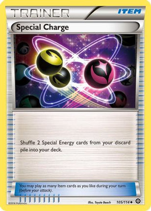 Special Charge - 105/114 [XY - Steam Siege] Reverse Holofoil