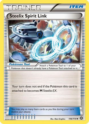 Steelix Spirit Link - 106/114 [XY - Steam Siege] Reverse Holofoil