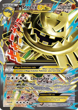 M Steelix EX (Full Art) - 109/114 [XY - Steam Siege] Holofoil