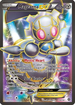 Magearna EX (Full Art) - 110/114 [XY - Steam Siege] Holofoil